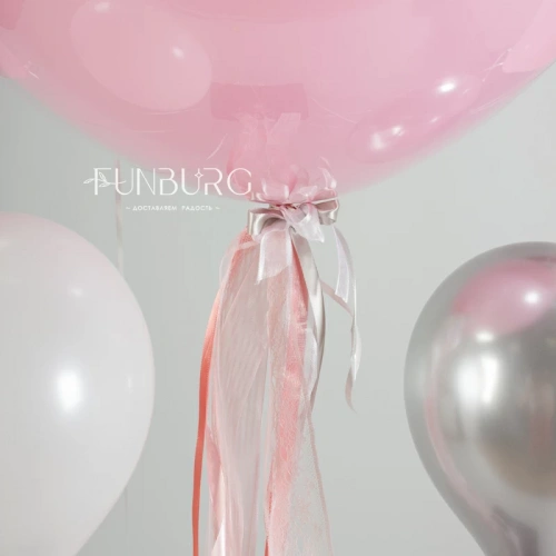 Стеклянный шар с надписью «Lollipop» 18″/44 см фото 5