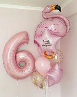Готовое решение "Розовый фламинго"