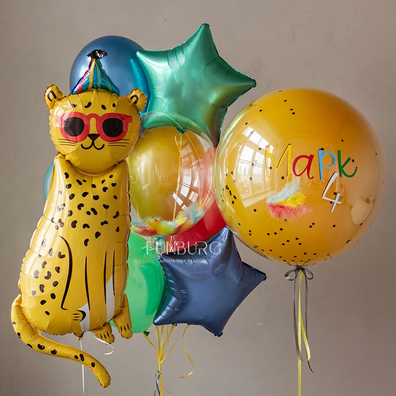 nabor_bolshoy_shar_leopard_i_svyazka_sharov_leopard