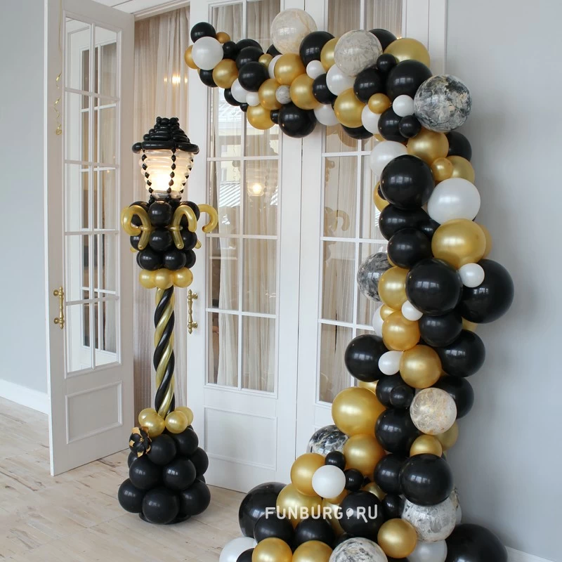 raznokalibernaya_girlyanda_arka_iz_sharov