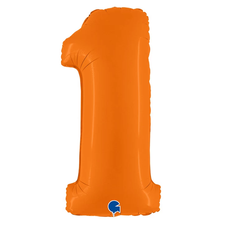 shar_iz_folgi_tsifra_1_oranzhevyy_