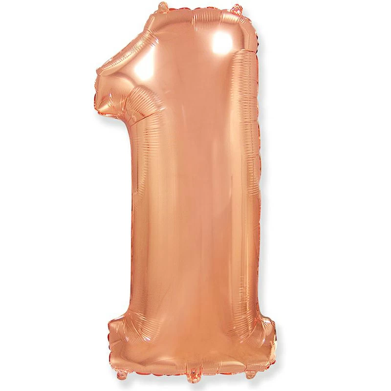 shar_iz_folgi_tsifra_1_rozovoe_zoloto_