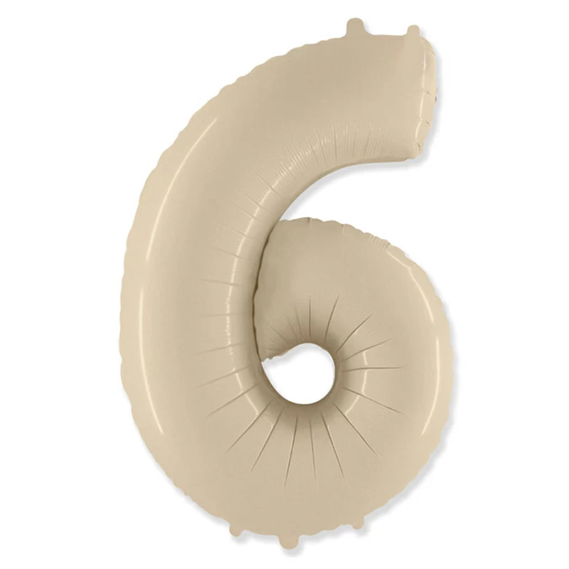 shar_iz_folgi_tsifra_6_satin_kremovyy_